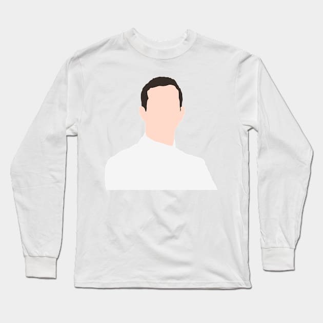 Nicholas Latifi - Face Art Long Sleeve T-Shirt by GreazyL